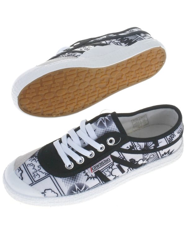 Kawasaki canvas sneakers, white - 37+ - 37