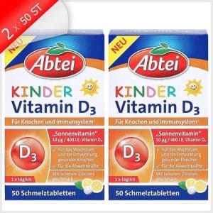 Kinder Vitamin D3 Schmelztabletten 50
