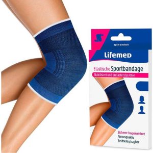 Knæbind Lifemed Elastisk Sportsbandage Knee Support SMALL