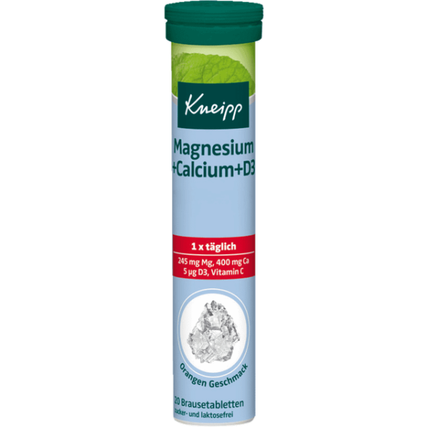 Kneipp Magnesium + Calcium + D3 Brausetabletten Nahrungsergänzungsmittel