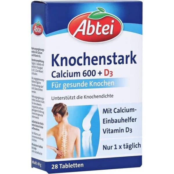 Knochenstark Calcium 600 + D3 Tabletten