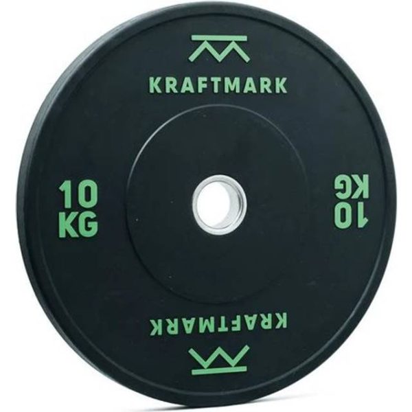 Kraftmark International vægtskiver 50 mm Bumper 2.0 10 kg