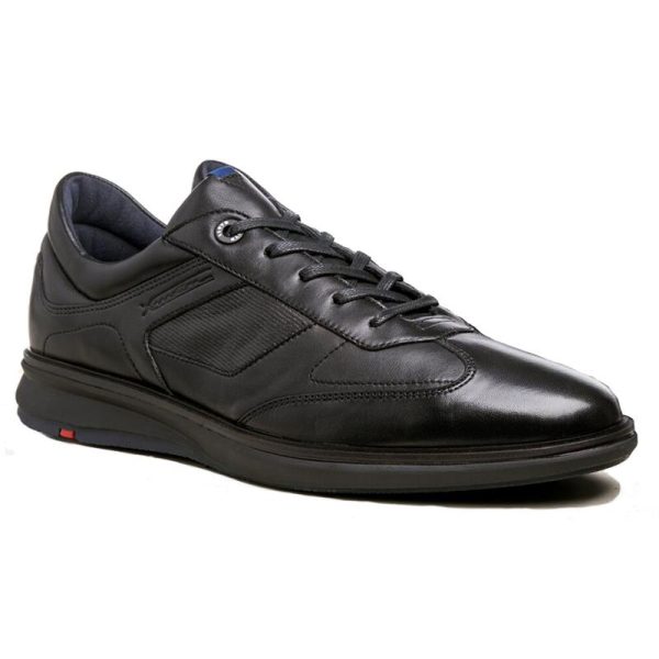 LLOYD MATS X-MOTION Herre Sneaker BLACK Str. 39
