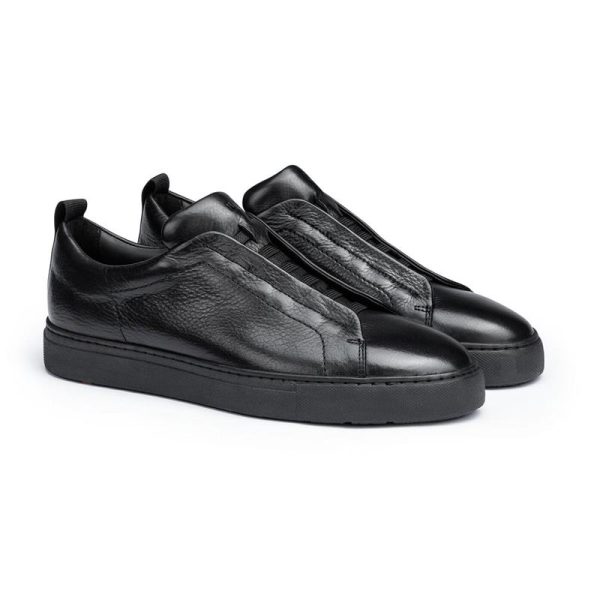 LLOYD MELOS X-Motion Herre Sneaker BLACK Str. 39