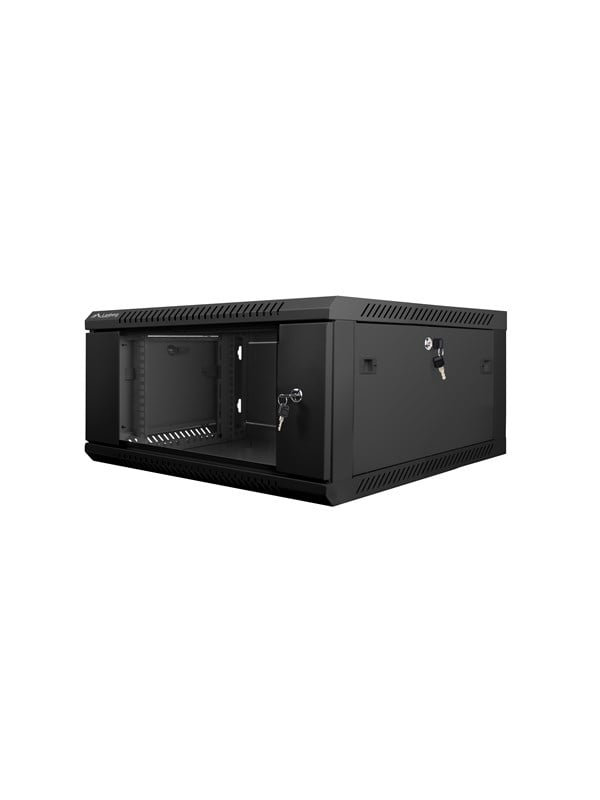 Lanberg WF01-6604-10B - 4U - Wall Mount Rack Cabinet