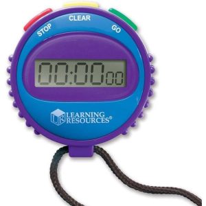 Learning Resources Stopur med 3 knapper