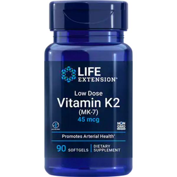 Life Extension Low Dose Vitamin K2 45mcg 90 stk