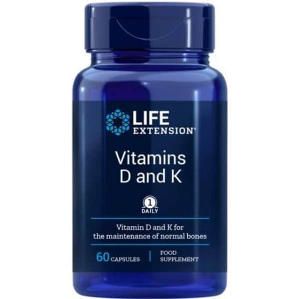 Life Extension Vitamin D K 60 stk