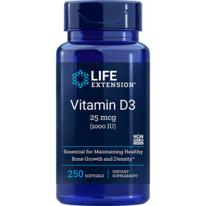 Life Extension Vitamin D3 1000iu 250 stk