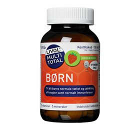 Livol Multi Total børn (jordbær) • 150 tab.
