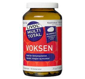 Livol Multivitamin m.urter • 150 tab.