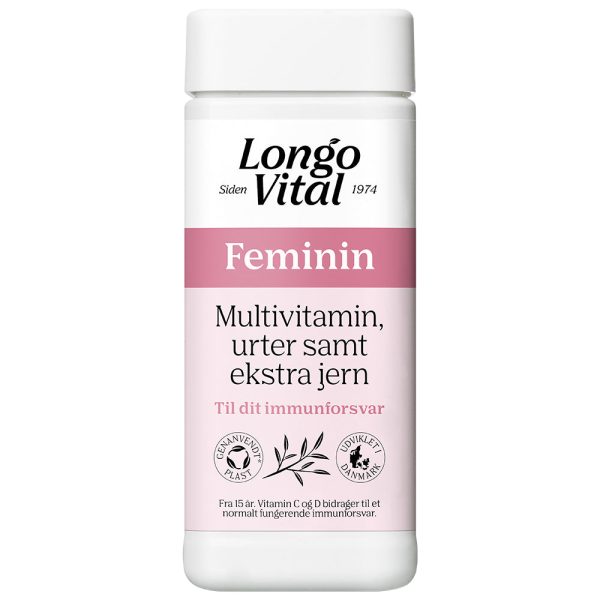 Longo Vital Feminin (180 stk) - Vitaminer & mineraler