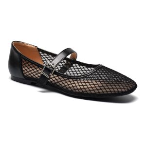 Marcelle dame ballerina sko 8292 - Black