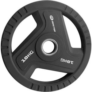 Master Fitness PU Plates Pro, Vægtskive gummieret 15 kg