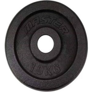 Master Fitness Skolevægt 30 mm, Vægtskiver jern 25 kg