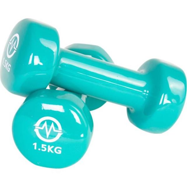 Masterline Master Sport Master sæt med håndvægte af vinyl 2x1,5 kg