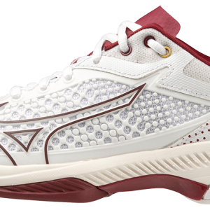 Mizuno Wave Exceed Tour 5 AC Women Padelsko (White/Cabernet/Papyrus) - 39