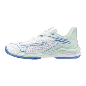 Mizuno Wave Exceed Tour 6 CC Women (White/Frontier Blue/Bay) - 37