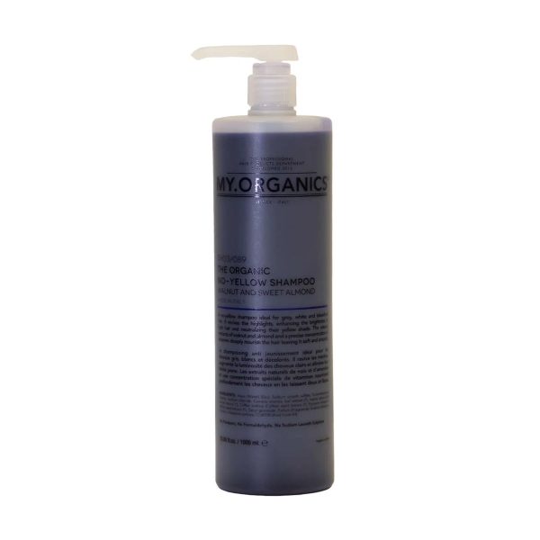 My.Organics My No-yellow Shampoo - 1000ml - Hos Frisøren & Baronen