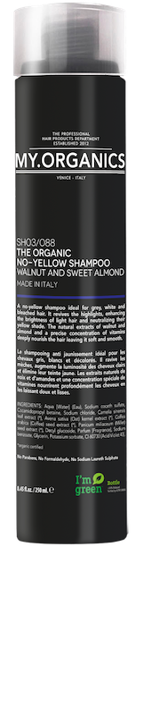 My.Organics My No-yellow Shampoo - 250ml - Hos Frisøren & Baronen