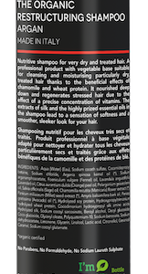 My.Organics My Restructuring Shampoo - 250ml - Hos Frisøren & Baronen