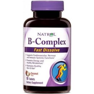 Natrol B-COMPLEX FAST DISSOLVE 90 stk 90 stk
