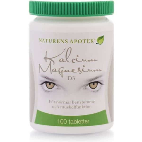 Naturens apotek Kalcium Magnesium D3 100 stk