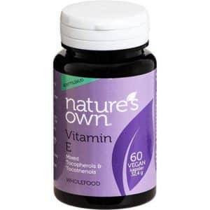 Natures Own Vitamin E 60 stk