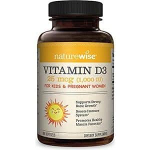 Naturewise Vitamin D3 1000 IU 360