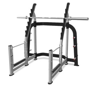 Nautilus Inspiration Olympisk Squat Rack Sølv