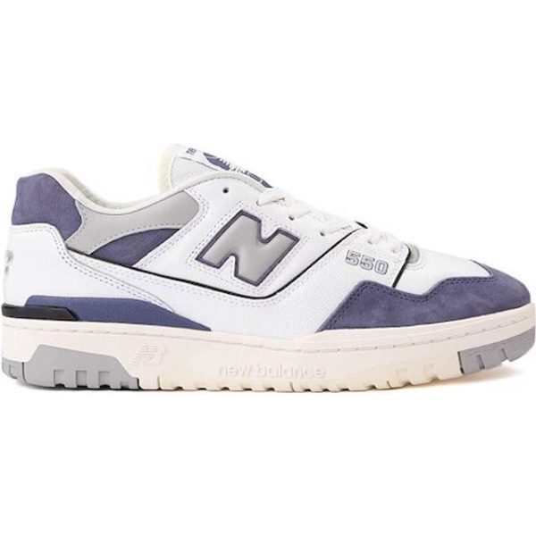 New Balance 550 Athletic Shoe - White/Blue