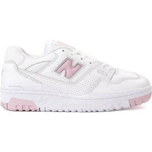 New Balance 550 Athletic Shoe - White/Pink