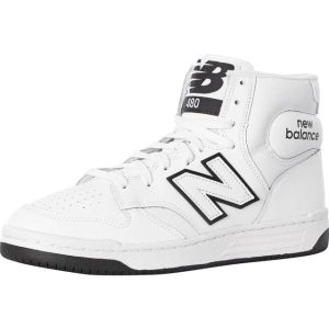 New Balance Men's 480 High White/Black White/Black