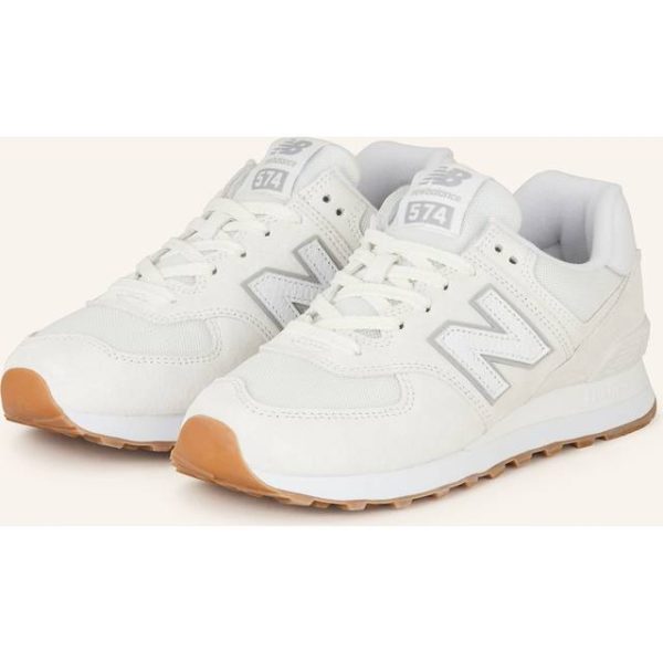 New Balance Sneakers I Hvid Med Gummisål - Hvid