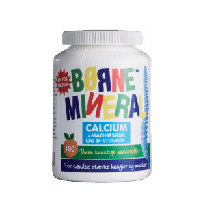 New Nordic Børne Mineral - Calcium & Magnesium - Appelsin 180 tabl.