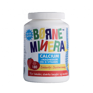 New Nordic Børne Mineral - Calcium & Magnesium - Skovbær 180 tabl.