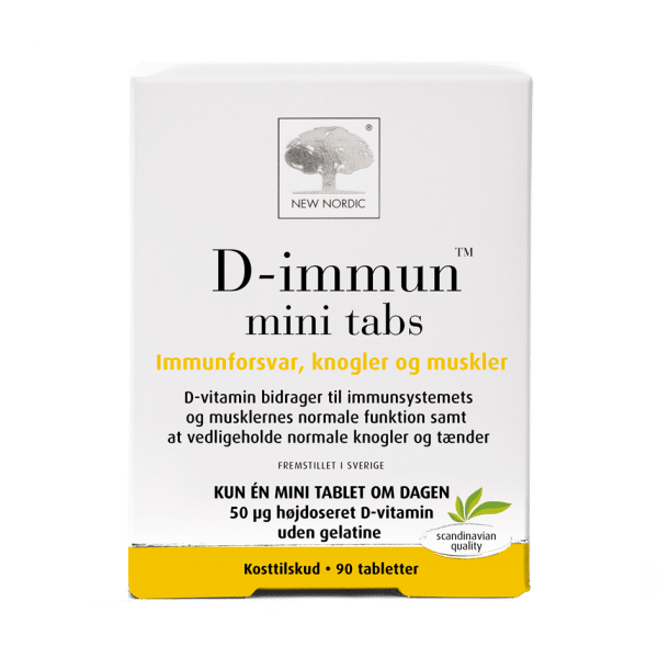 New Nordic D-Immun™ mini tabs 90 tabletter
