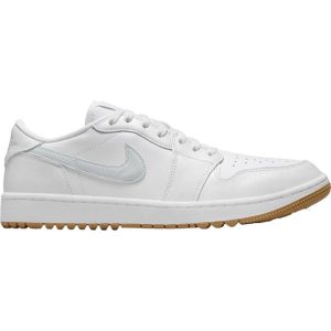 Nike Air Jordan 1 Low G M - White/Gum Medium Brown/Pure Platinum