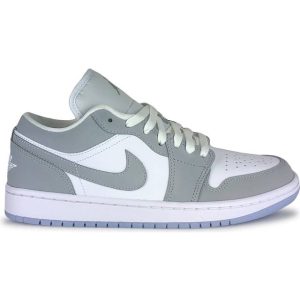 Nike Air Jordan 1 Low W - White/Aluminum/Wolf Grey