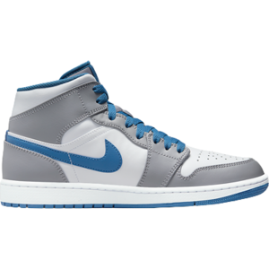 Nike Air Jordan 1 Mid M - Cement Grey/White/True Blue