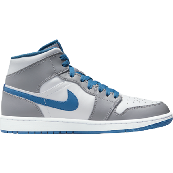 Nike Air Jordan 1 Mid M - Cement Grey/White/True Blue