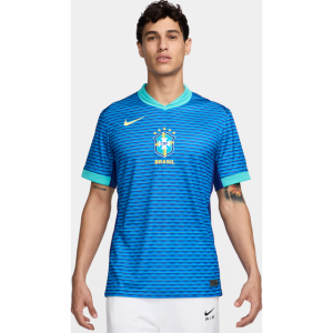 Nike Brasilien 2024 Stadium Away Nike Dri-FIT Replica-fodboldtrøje til mænd blå