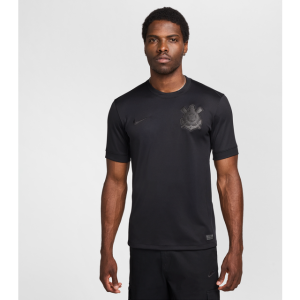 Nike S.C. Korinterne 2024/25 Stadium Away Dri-FIT Replica-fodboldtrøje til mænd sort