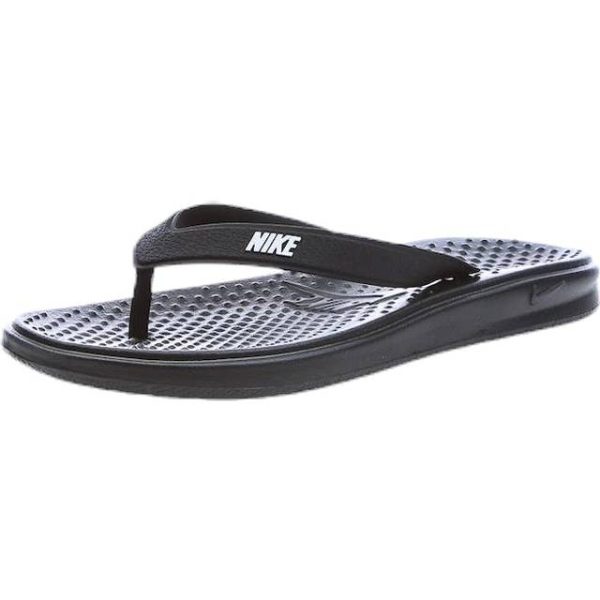 Nike Solay Flipflop GS White/Black, Sko, Sandaler og Hjemmesko, Sort