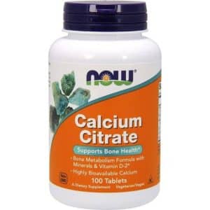 Now Foods Calcium Citrate with Minerals & Vitamin D-2 100 stk