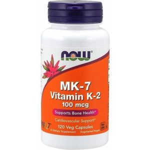 Now Foods MK7 Vitamin K2 100mcg 120 stk