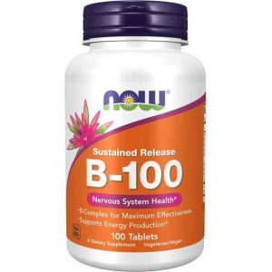 Now Foods Sustained Release B 100 100 stk