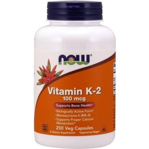 Now Foods VITAMIN K-2 100 mcg 250 stk