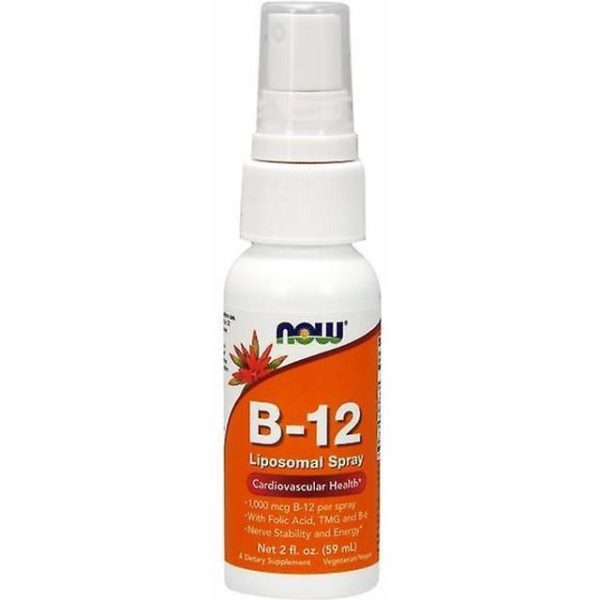 Now Foods Vitamin B-12, Liposomal Spray 59 ml