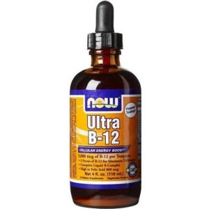 Now Foods Vitamin B-12 Ultra Flydende 118 ml 120 stk